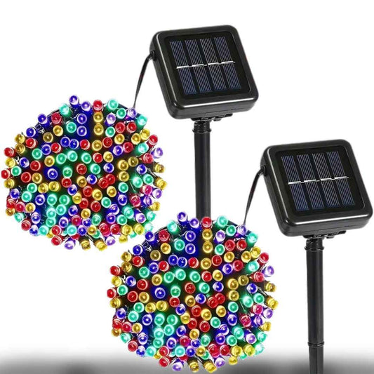 Luces Solares Navideñas